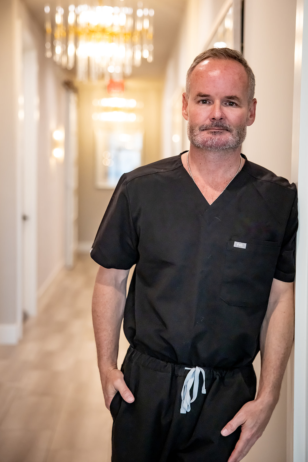 Dr. Schimpf in his practice